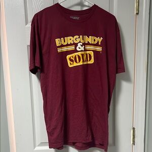 Burgundy & Gold Men's T-Shirt Washington Commanders
